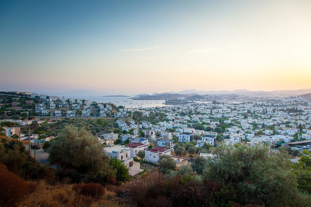 View of Bodrum City