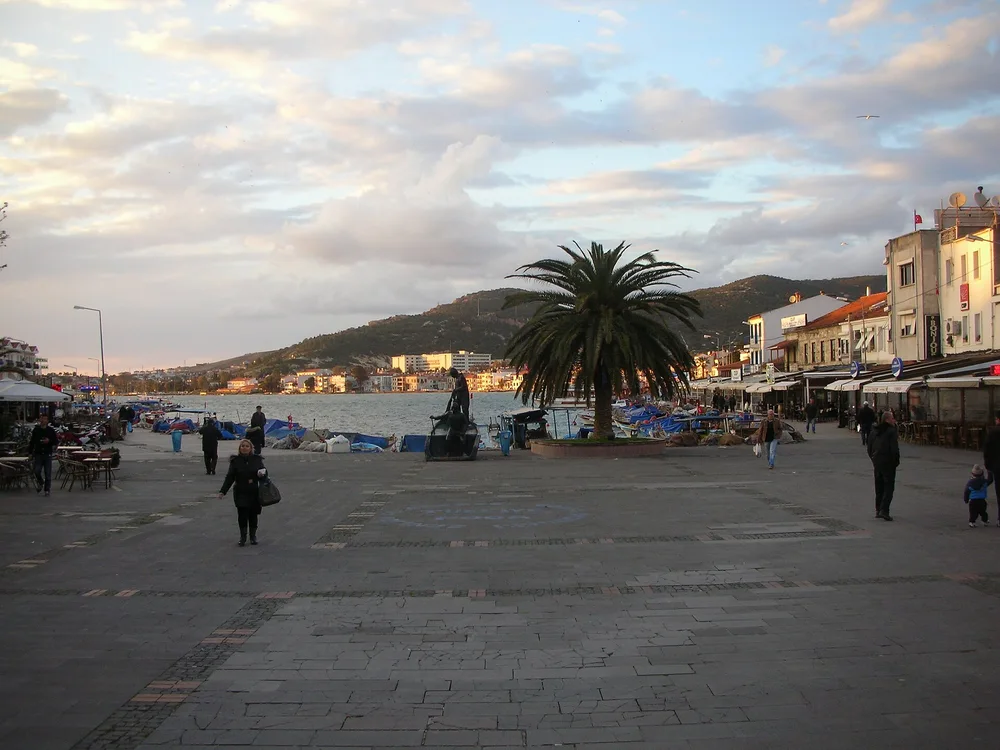 View of Foça