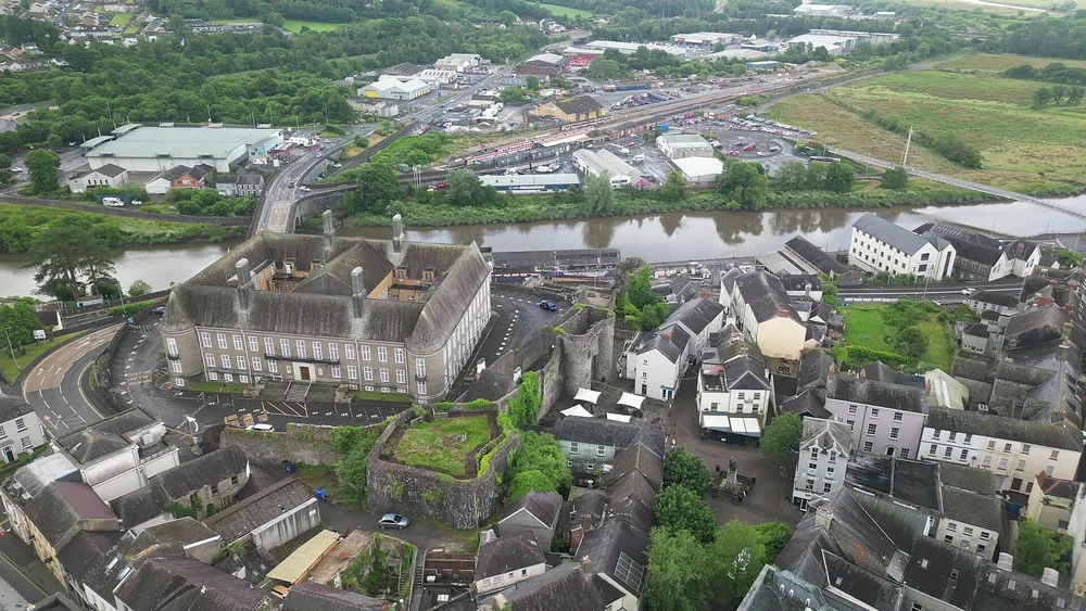 View of Carmarthen