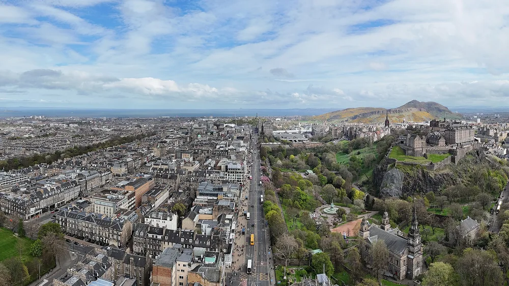 View of Edinburgh