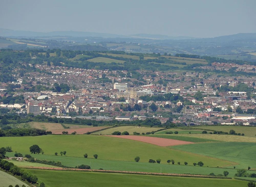 View of Exeter