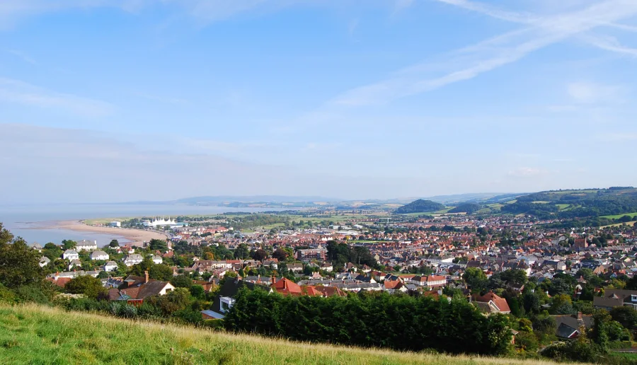 View of Minehead